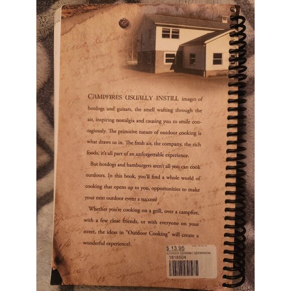 Outdoor Cooking Book 400 Recipes For Grilling, Barbecue & Cooking Outdoors - Picture 2 of 3